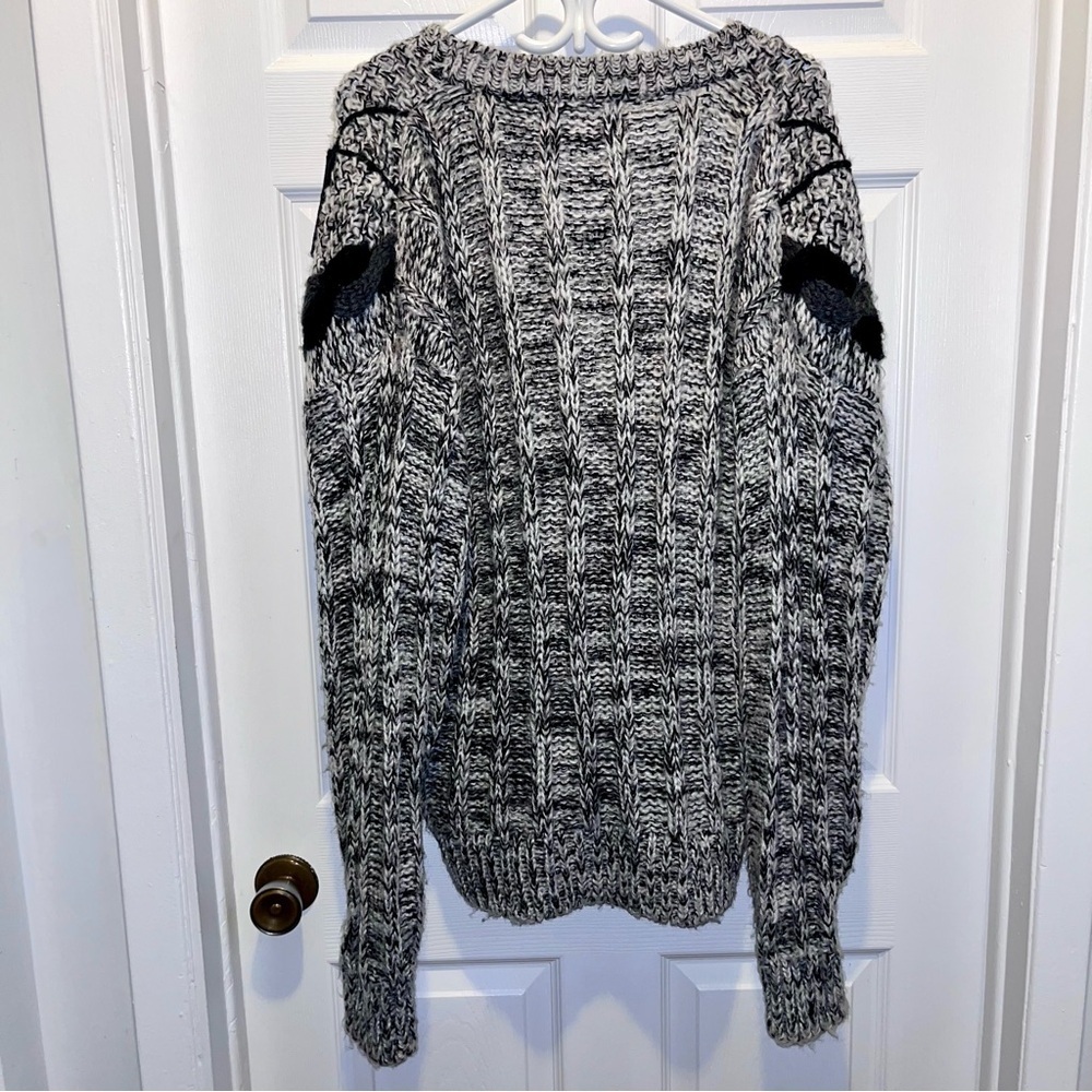 Vintage Nino Foriero Cardigan Sweater 90' long sleeve grandpa Medium Men winter - Picture 6 of 6
